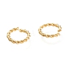 Brass Twisted Open Jump Rings KK-M207-01G-02-2
