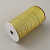 144 Yards Sparkle Polyester Non Slip Knitted Elastic Cord OCOR-WH0080-38G-2