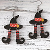 Acrylic Hat Dangle Earrings FS-WG6F960-02-1