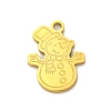 Christmas Theme 201 Stainless Steel Charms STAS-Q015-13G-03-1