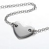 Brass Cable Chains Pendant Necklaces NJEW-JN01170-2