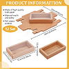 Cardboard Drawer Gift Storage Boxes with Clear Cover CON-WH0092-72C-03-2