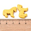 Synthetic Turquoise Dyed Horse Beads G-B015-07-3