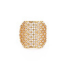 Brass Micro Pave Cubic Zirconia Cuff Rings RJEW-S045-150G-1