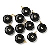 Natural Black Onyx Pendants G-H328-08G-A16-1