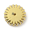 Brass Micro Pave Clear Cubic Zirconia Beads KK-G493-29B-G-3