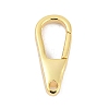 Brass Spring Gate Clasps KK-M311-24G-01-1