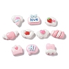 Opaque Resin Cabochons CRES-M026-08-1