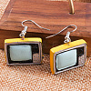 Alloy Enamel Dangle Earrings WG26F05-01-1