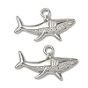 Ocean Theme 304 Stainless Steel Pendants STAS-I367-02P-01-1