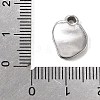 304 Stainless Steel Pendant Cabochon Settings SA-CBA9B1E-01C-P-3