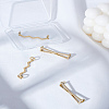 4Pcs 2 Styles Alloy Shoelace Charms FIND-LP0003-70-1