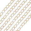 2M Aluminium Double Curb Chains CHA-TA0001-40-3