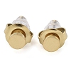 Ion Plating(IP) 304 Stainless Steel Stud Earrings for Women EJEW-B109-04D-G-1