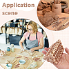 10Pcs 10 Styles  Wooden Rolling Pin DIY-UN0007-37-5