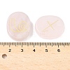 16Pcs 16 Styles Natural Rose Quartz Display Decorations G-F786-02A-04-3