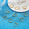 10Pcs Zinc Alloy Screw Carabiner Lock Charms FIND-DC0008-30-4