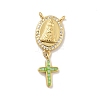 Brass Charms KK-B059-52G-E-1