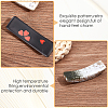 6Pcs 3 Styles Ceramic Chopsticks Stand DJEW-CP0001-38A-6