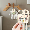 Wood Baby Closet Size Dividers AJEW-WH0352-015-5