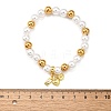 Brass Stretch Bracelets BJEW-C098-06-5