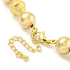 Rack Plating Brass Beaded Necklaces NJEW-P307-05G-3