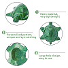 Resin Tortoise Covers Toilet Bolts DJEW-WH0072-14-4