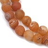 Natural Druzy Agate Beads Strands G-NH0024-A07-8mm-3