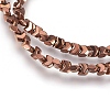 Electroplate Non-magnetic Synthetic Hematite Bead Strands G-I208-20-E-2