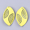 Spray Painted Iron Pendants IFIN-S704-07A-2