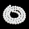 Electroplate Opaque Glass Beads Strands LS-EGLA-A035-P8mm-A01-2