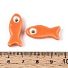 Handmade Porcelain Ceramic Beads PORC-T134-01C-3
