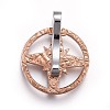 304 Stainless Steel Pendants STAS-O124-23M-2
