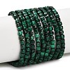 Natural Malachite Beads Strands X-G-C262-C02-4mm-1