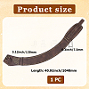 Imitation Leather with Alloy Rivet Chain Belts AJEW-WH20006-252-2
