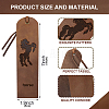 Cowhide Leather Labels AJEW-WH0386-0045-2