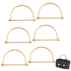 Metal D Bag Handles DIY-WH0888-410G-01-1