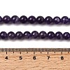 Natural Amethyst Beads Strands G-A274-C01-6mm-02-5