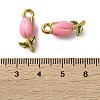 304 Stainless Steel Enamel Pendants STAS-B100-04G-01-3