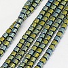 Electroplate Non-magnetic Synthetic Hematite Beads Strands G-J163-2x2mm-06-1