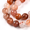 Natural Red Quartz Beads Strands G-T140-10mm-01-4