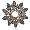 Flower Alloy Rhinestone Brooches for Backpack Clothes JEWB-WH20011-02B-6