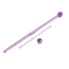 DIY Alloy Beadable Crochet Hooks AJEW-A064-02B-2