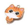 Alloy Enamel Pendants FIND-E047-02KCG-09-2