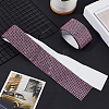 2Pcs Resin Rhinestone Glue Non-slip Car Door Stickers AJEW-GF0013-31A-4