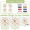 8 Rolls 8 Colors Braided Nylon Cord DIY-FG0006-88-4