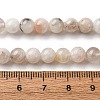 Natural White Moonstone Beads Strands G-I388-01-6mm-5
