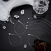 2000Pcs Plastic Price Tag Chains KY-CY0001-01E-02-4