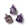 Natural Amethyst Home Display Decorations DJEW-F018-01B-4