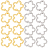 20Pcs 2 Colors Alloy Bead Frame FIND-SC0017-72-1